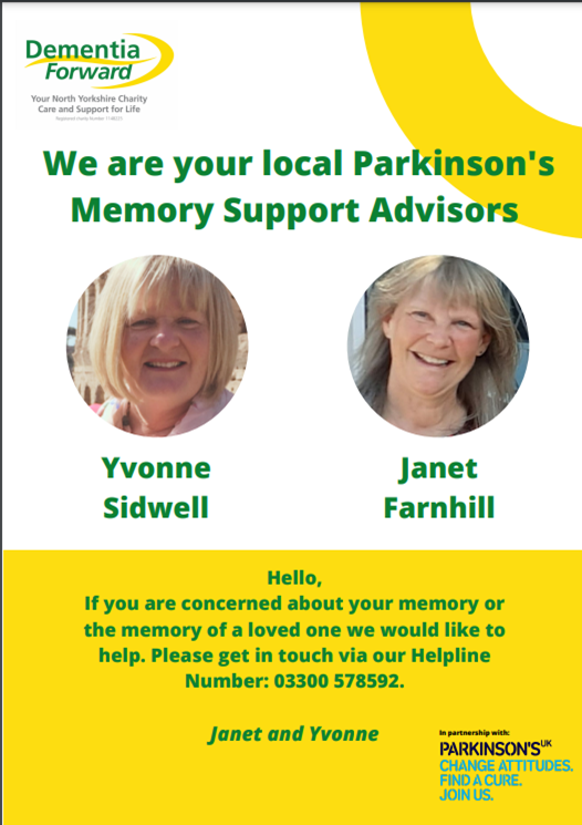 Parkinson'd Memory Support Advisers