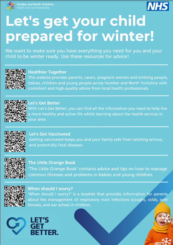 Let's get your child prepared for winter