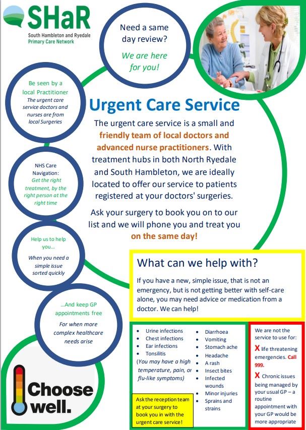 Urgent Care Service