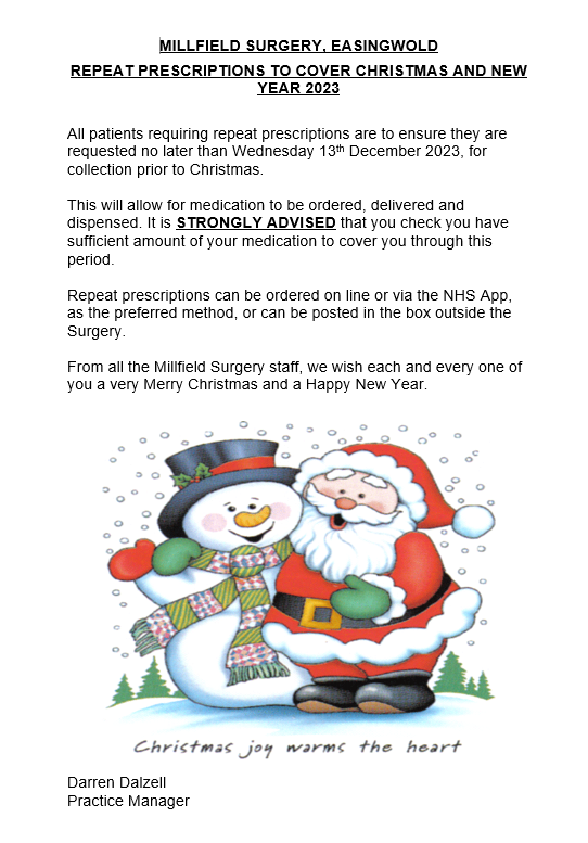 Christmas Prescription