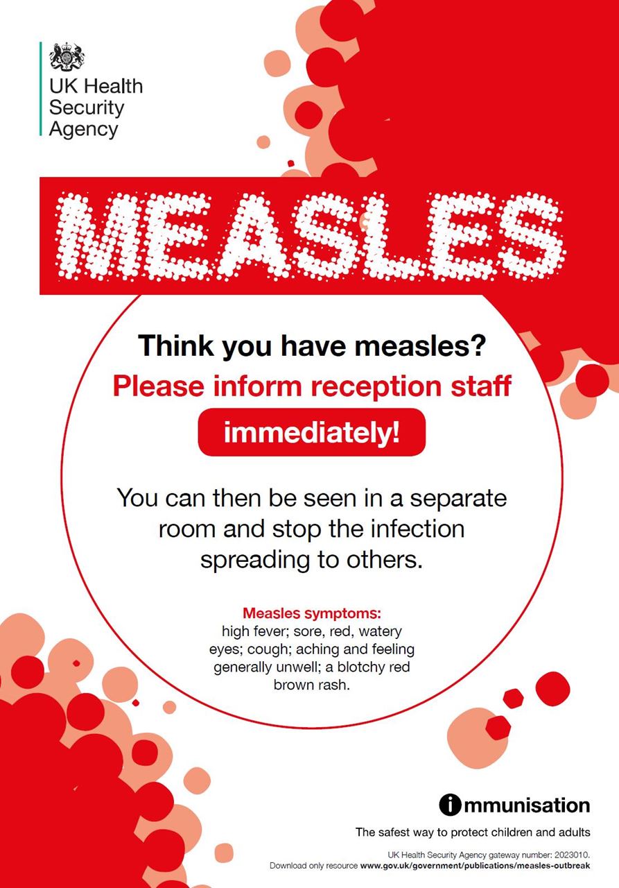 Measles Poster